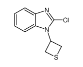 2-chloro-1-(thietan-3-yl)benzimidazole 136265-52-6