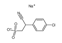 Sodium 2-(4-Chlorophenyl)-2-cyanoethylsulfonate 134589-61-0