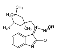 1174374-88-9 structure, C18H25ClN3NiO2+