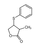 3-methyl-4-(phenylthio)dihydrofuran-2(3H)-one 85287-79-2