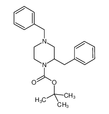 1-N-Boc-4-N-苄基-2-苄基哌嗪