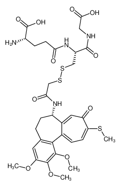 1213264-43-7 structure, C32H40N4O11S3