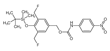 1361016-89-8 4-((tert-butyldimethylsilyl)oxy)-3,5-bis(fluoromethyl)benzyl (4-nitrophenyl)carbamate