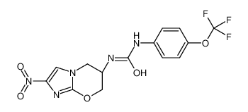 1-[(6S)-2-nitro-6,7-dihydro-5H-imidazo[2,1-b][1,3]oxazin-6-yl]-3-[4-(trifluoromethoxy)phenyl]urea