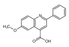 32795-58-7 6-甲氧基-2-苯基喹啉-4-甲酸