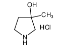 3-Methylpyrrolidin-3-ol hydrochloride 921592-91-8