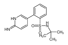 2-(6-aminopyridin-3-yl)-N-tert-butylbenzenesulfonamide 203512-83-8