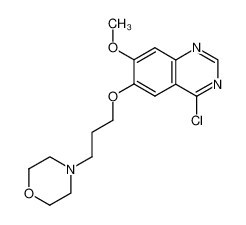 4-chloro-7-methoxy-6-(3-morpholinopropoxy)quinazoline 199327-59-8