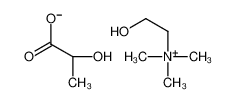 2-hydroxyethyl(trimethyl)azanium,(2S)-2-hydroxypropanoate 888724-51-4