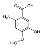 2-Amino-5-hydroxy-4-methoxybenzoic acid 31839-21-1