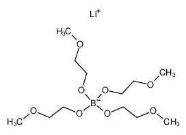 tetrakis-(2-methoxy-ethanolato-O)-borate(1-), lithium salt 58054-19-6