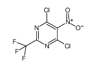 4,6-Dichloro-5-nitro-2-(trifluoromethyl)pyrimidine 715-46-8