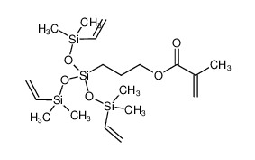 3-tris[[ethenyl(dimethyl)silyl]oxy]silylpropyl 2-methylprop-2-enoate 95%