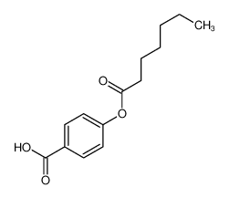 4-heptanoyloxybenzoic acid 70973-86-3