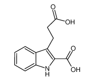 3-(2-羧基乙基)-1H-吲哚-2-羧酸