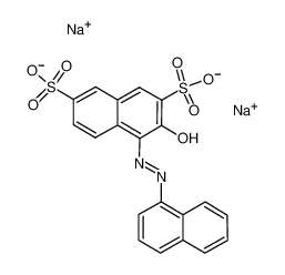 3-羟基-4-(1-萘基偶氮)-2,7-萘二磺酸二钠