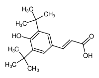 3,5-DI-TERT-BUTYL-4-HYDROXYCINNAMIC ACID 22014-01-3
