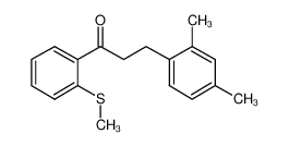 3-(2,4-dimethylphenyl)-1-(2-methylsulfanylphenyl)propan-1-one 898793-79-8