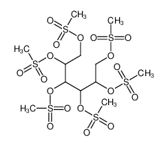 1,2,3,4,5,6-hexakis-O-(methylsulfonyl)hexitol 20706-79-0