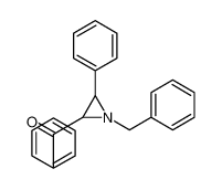 Methanone,phenyl[(2R,3S)-3-phenyl-1-(phenylmethyl)-2-aziridinyl]-, rel- 6476-12-6
