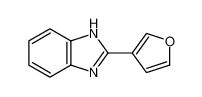 2-(furan-3-yl)-1H-benzimidazole 3878-22-6