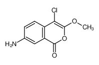 7-氨基-4-氯-3-甲氧基异香豆素