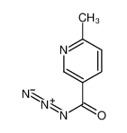 6-methylpyridine-3-carbonyl azide 64038-04-6