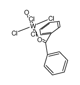 1428885-04-4 structure, C13H10Cl4O2W