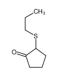 2-propylsulfanylcyclopentan-1-one 89730-28-9