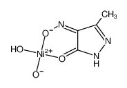 663153-12-6 structure, C4H5N3NiO4