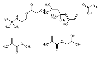 辛基丙烯酰胺丙烯酸酯和丁基氨基乙基甲基丙烯酸酯的共聚物