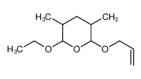 2-ethoxy-3,5-dimethyl-6-prop-2-enoxyoxane 110128-73-9