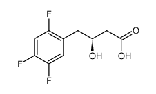 Benzenebutanoic acid,2,4,5-trifluoro-b-hydroxy-,(bS)- 99%