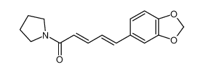 N-[10-(13,14-亚甲二氧基苯基)-7(E),9(Z)-戊二烯酰基]-吡咯烷