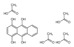 acetic acid,anthracene-1,4,9,10-tetrol 143784-15-0