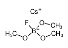 53448-30-9 structure, C3H9BCsFO3