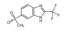 6-methylsulfonyl-2-(trifluoromethyl)-1H-benzimidazole