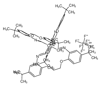 87711-99-7 structure, C72H90CrF6N6O6P
