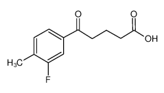 5-(3-氟-4-甲基苯基)-5-氧代戊酸