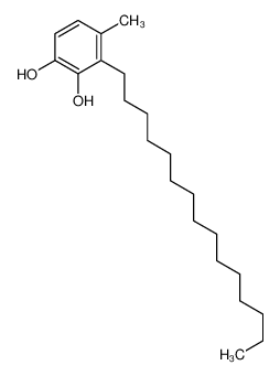 4-methyl-3-pentadecylbenzene-1,2-diol 16273-11-3