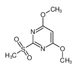 2-Methylsulfonyl-4,6-dimethoxypyrimidine 113583-35-0
