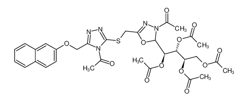1369536-95-7 structure, C32H35N5O12S