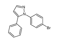 1-(4-bromophenyl)-5-phenylpyrazole 299162-81-5