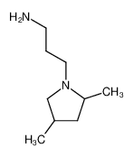 2,4-dimethyl-1-(3-aminopropyl)pyrrolidine 23461-23-6