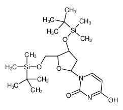 3',5'-Bis-O-(tert-butyldimethylsilyl)-2'-deoxyuridine 96%