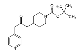 4-[2-氧代-3-(4-吡啶基)丙基]-1-哌啶羧酸叔丁酯