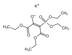 potassium salt of 3-(O,O-diethyl-phosphono)-1,4-diethoxy-1,4-dioxo-2-buten-2-ol 7071-02-5