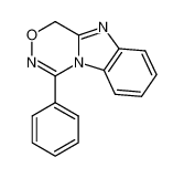 4-phenyl-1H-[1,2,4]oxadiazino[4,5-a]benzimidazole 64931-86-8
