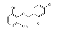 3-[(2,4-dichlorophenyl)methoxy]-2-methyl-1H-pyridin-4-one 287928-00-1