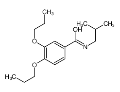 N-(2-methylpropyl)-3,4-dipropoxybenzamide